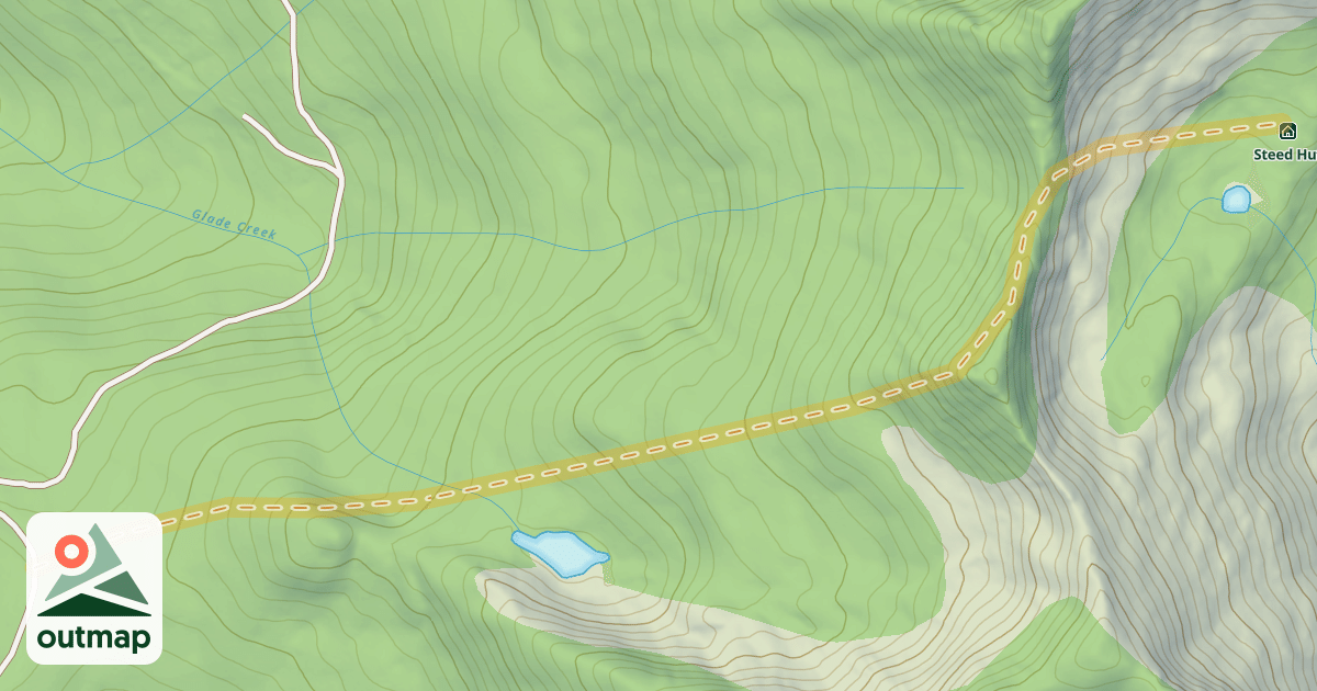 Map of Bonnington Traverse