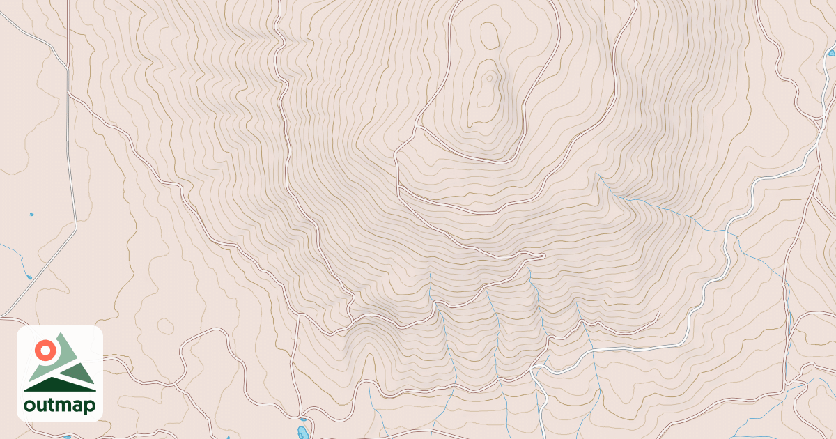 Map of BLACKS MTN LOOP