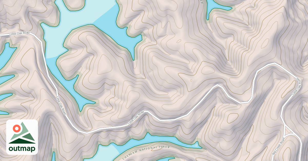 Map of LITTLE OAK COMPLEX