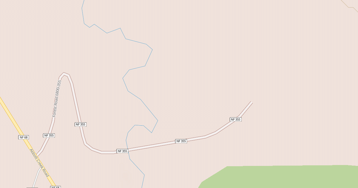 Map preview of USFS Motor Vehicle Use Map Roads {071B73C9-0107-4C3F-B96D-884509171ADD}