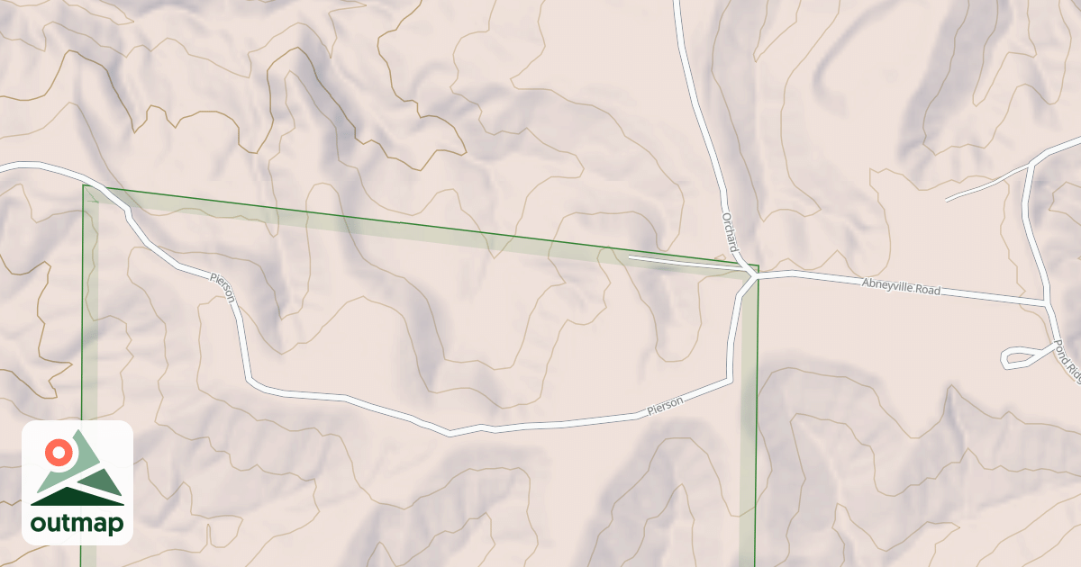 Map of ABNEY-POND RD