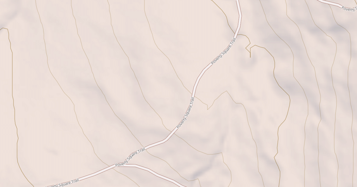 Map preview of Poverty Square Trail