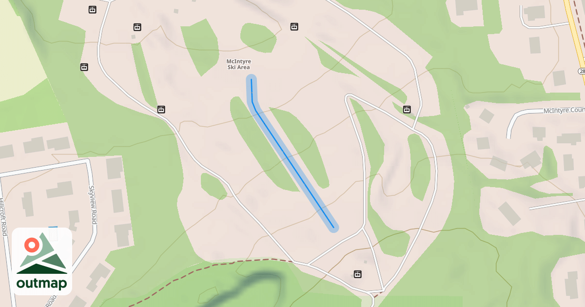 Map of Sandler's Trail
