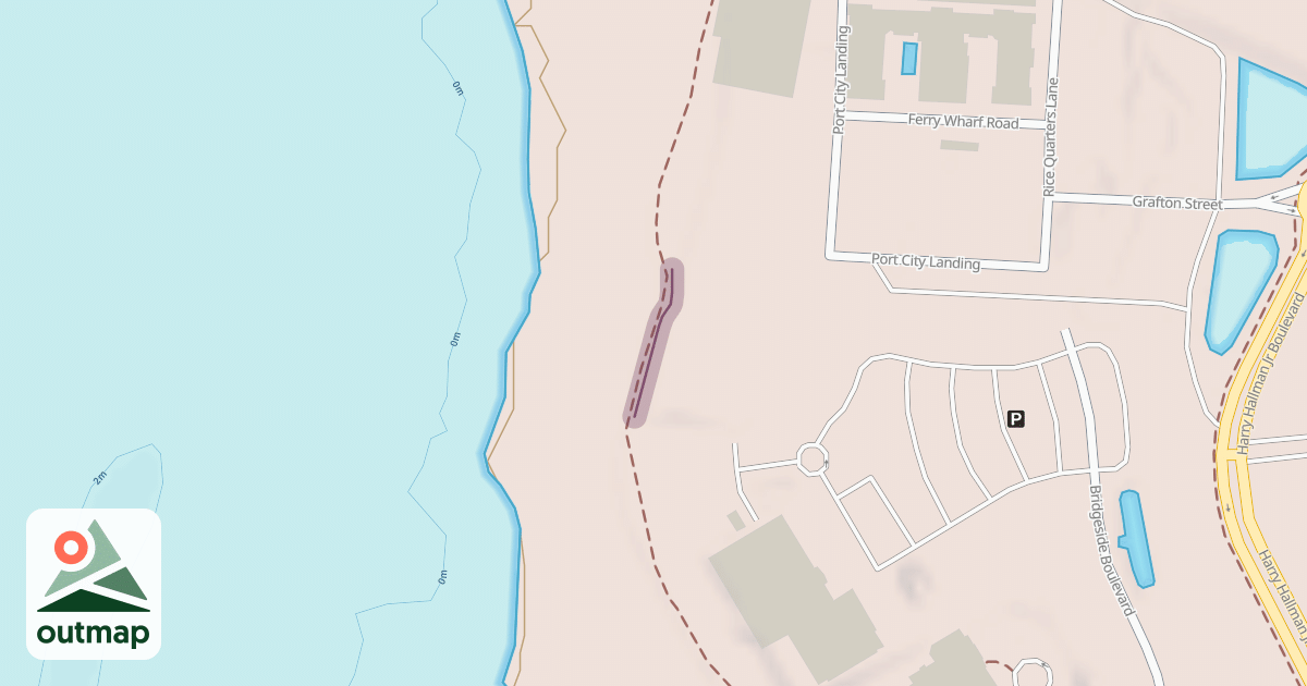Map of Climbing Site