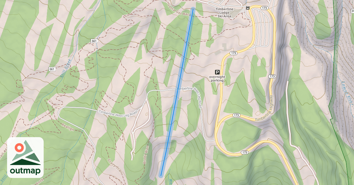Map of Lift Line