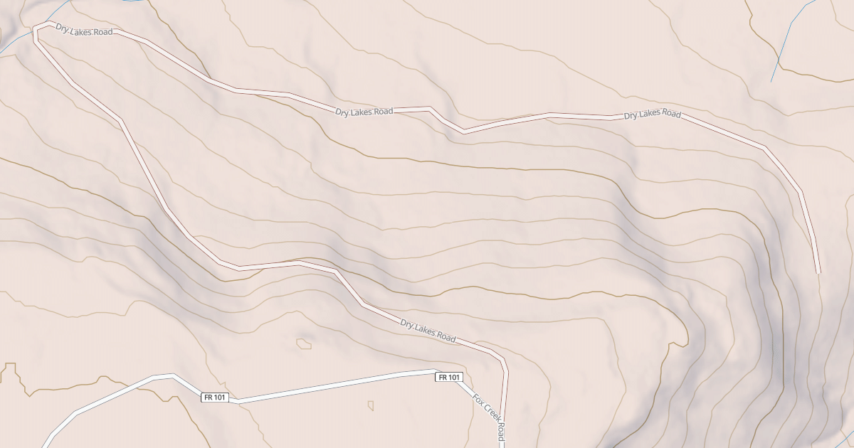 Map preview of DRY LAKES