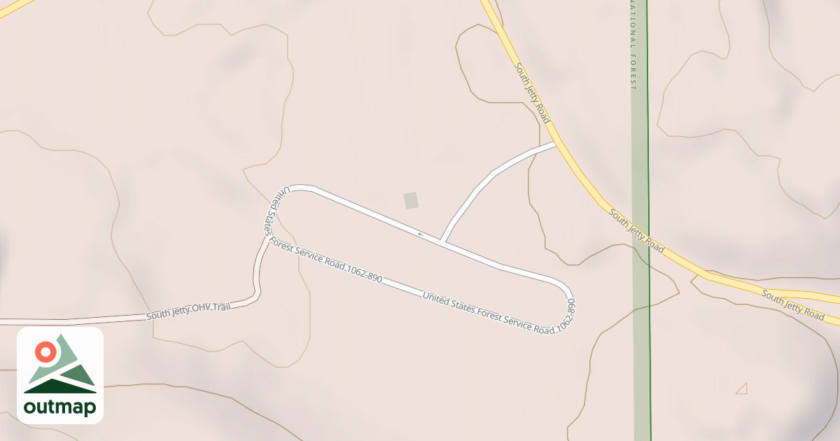 Map of GOOSE PASTURE