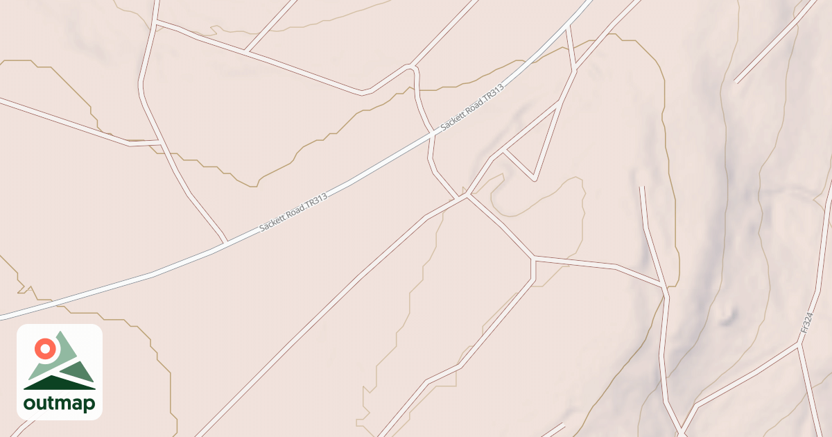 Map of TIMBERLINE ATV A LOOP