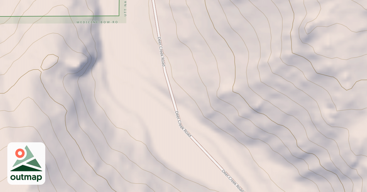 Map of DEER CREEK