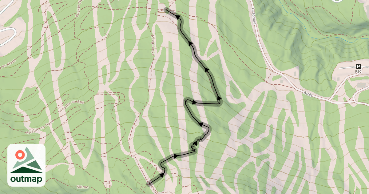 Map of Attache ta Tuque