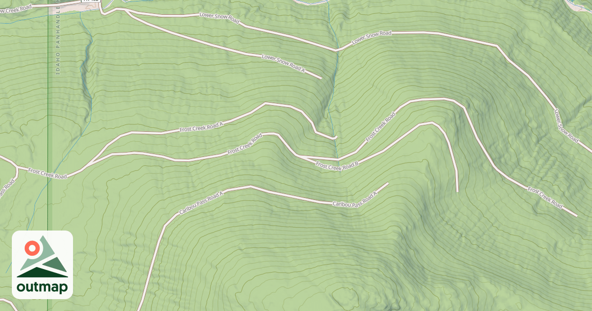 Map of FROST CREEK