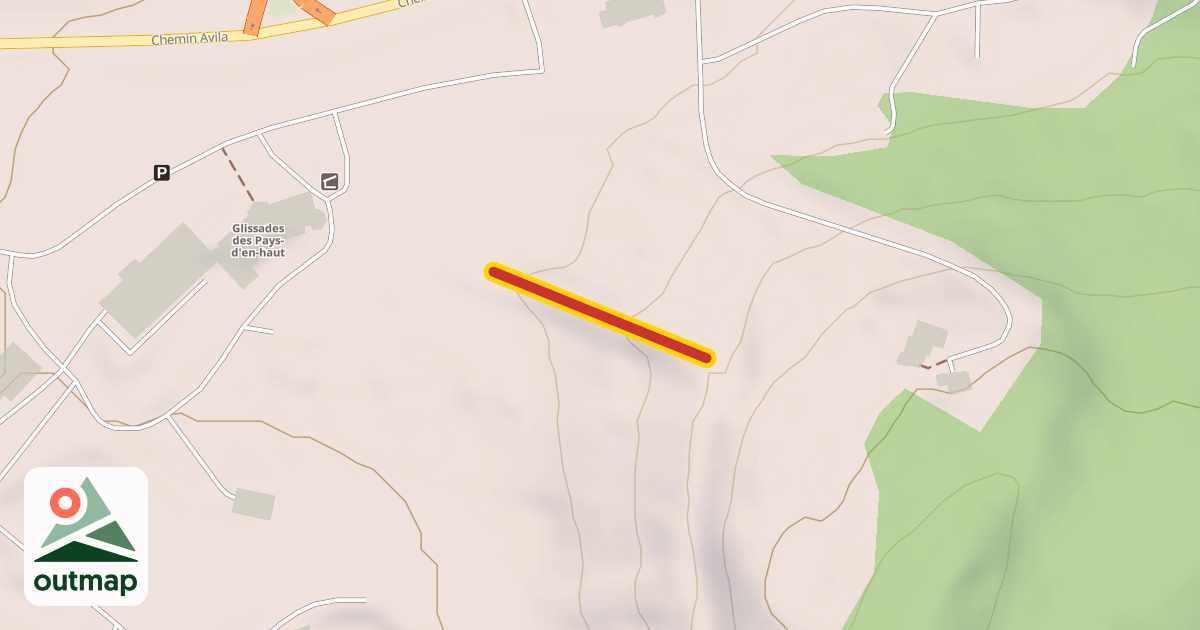 Map of Tapis roulant versant Tube