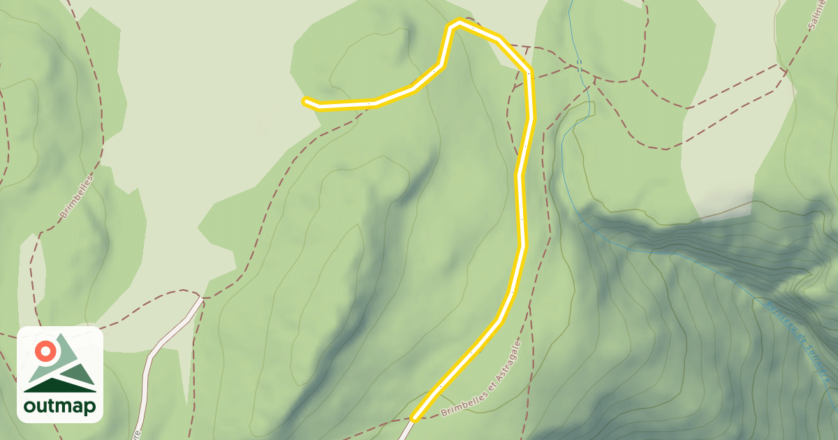 Map of Lièvre Patineur