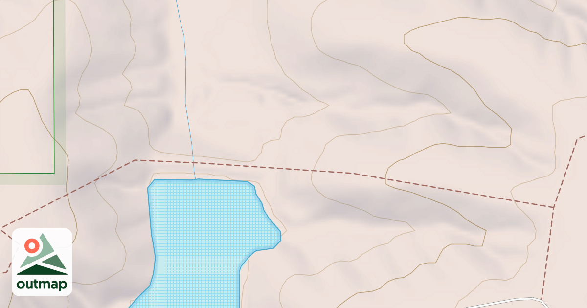Map of Stevens Forest - Lucas Unit Trails