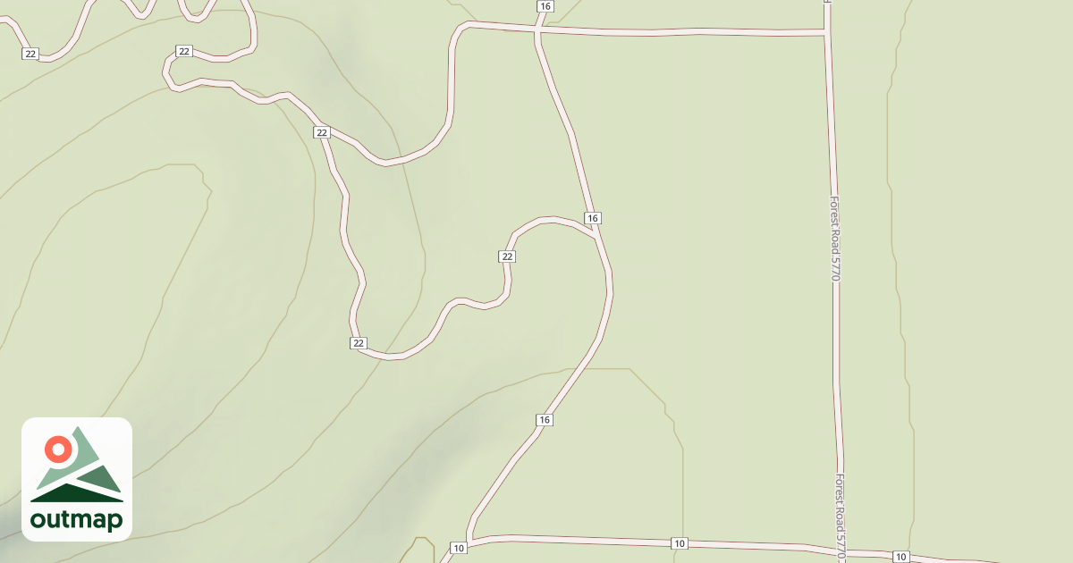 Map of USFS Motor Vehicle Use Map Roads {0C68804D-EEC2-4D0E-A5AF-F4C69FAAE3DC}