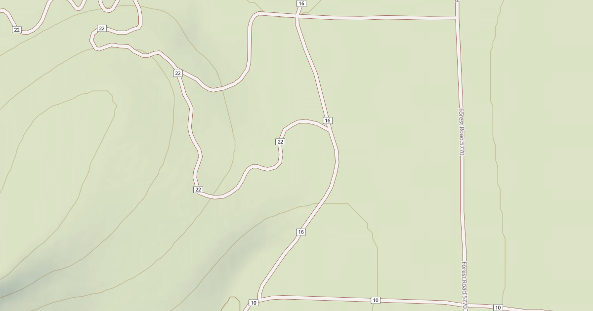 Map preview of USFS Motor Vehicle Use Map Roads {0C68804D-EEC2-4D0E-A5AF-F4C69FAAE3DC}