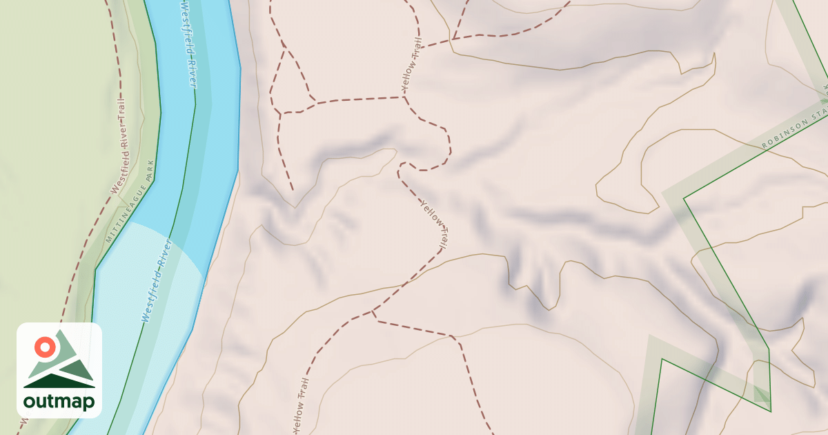 Map of Yellow Trail
