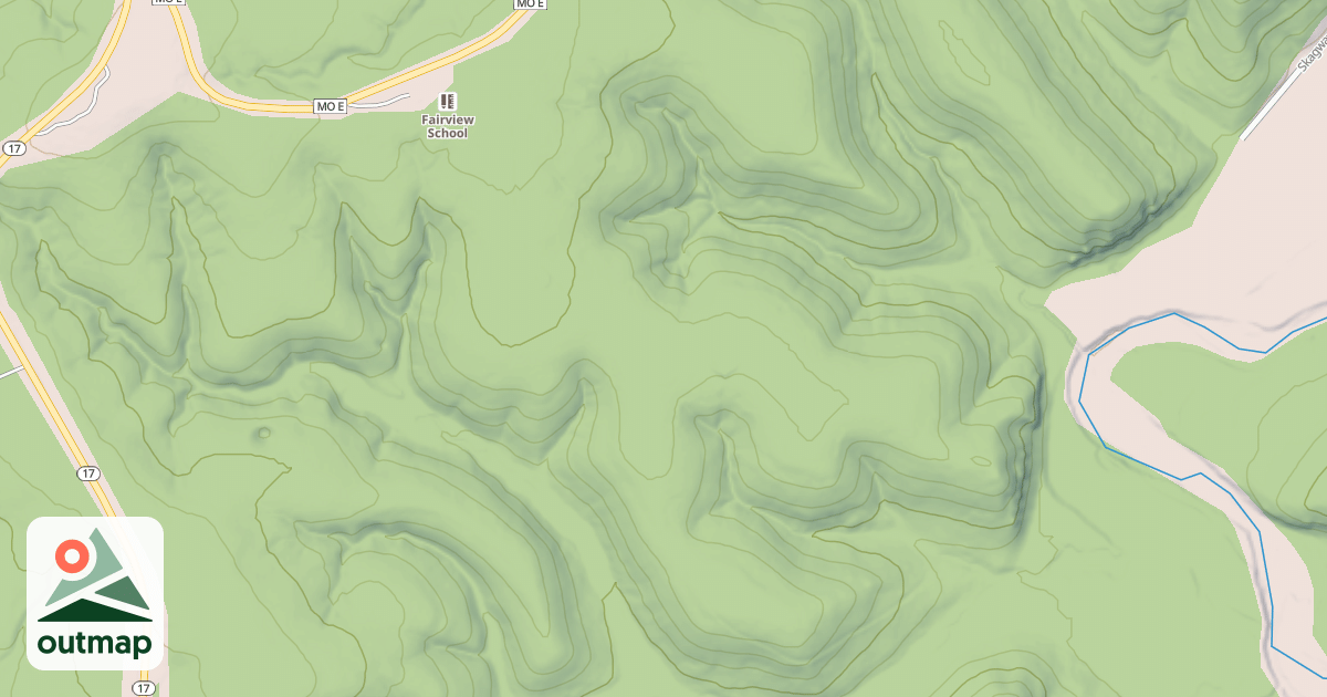 Map of ROUBIDOUX ALLOTMENT