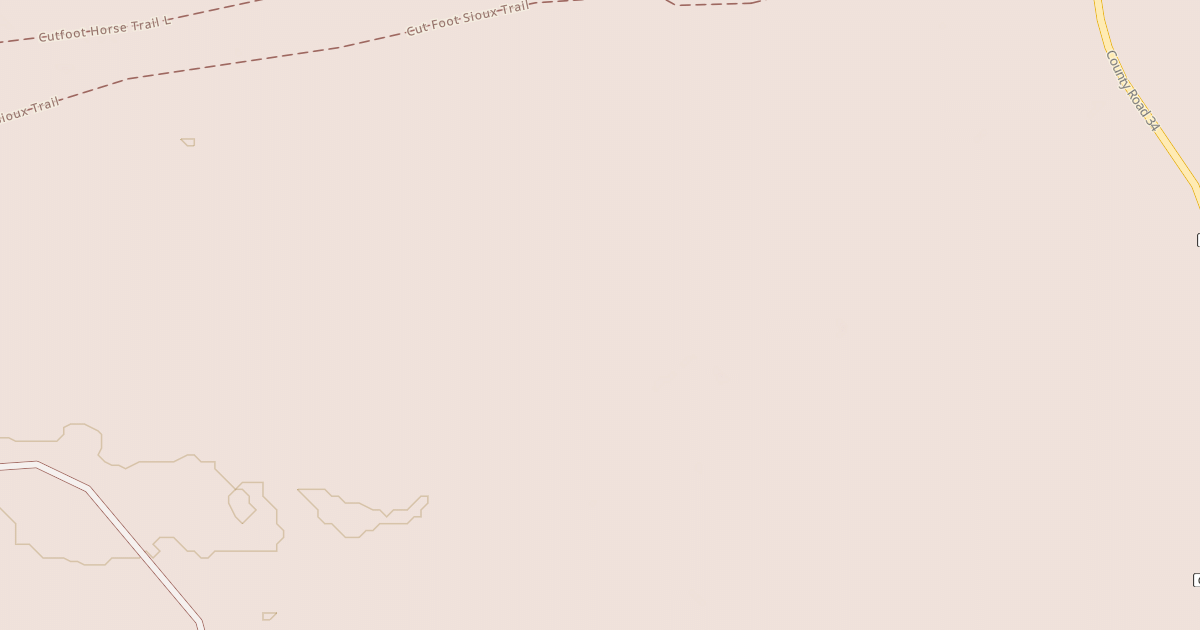 Map preview of Cutfoot Horse Trail K