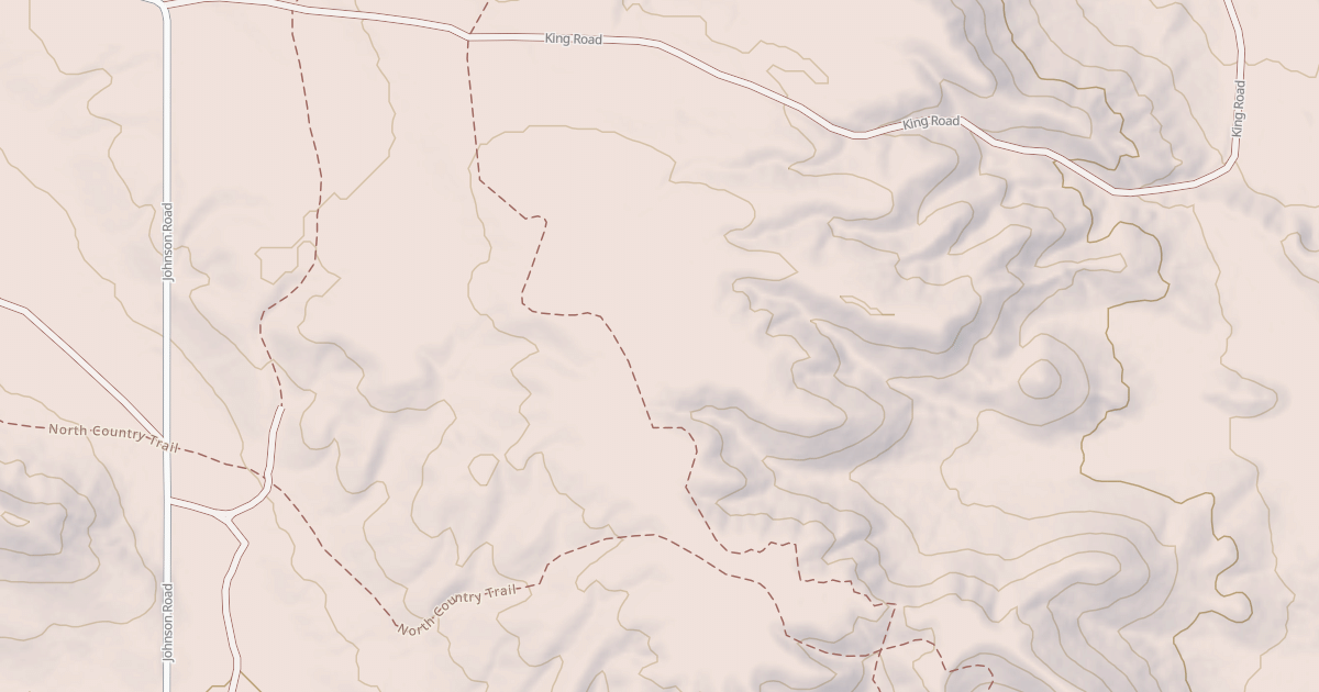Map preview of Tomahawk Motorcycle Trail B Loop