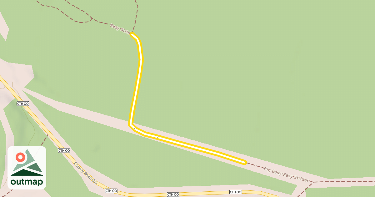 Map of Easy Strider