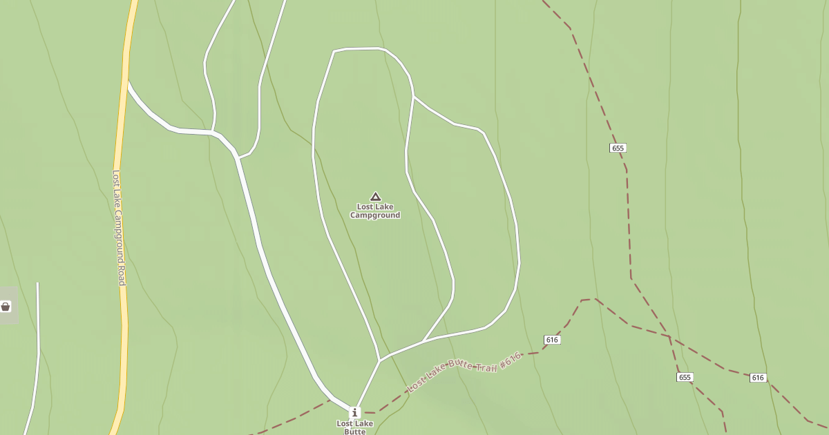 Map preview of LOST LAKE C.G. "C" LOOP