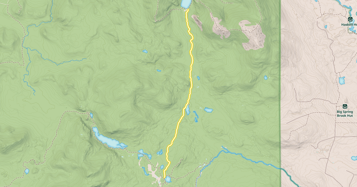 Map preview of Pogy Notch Trail