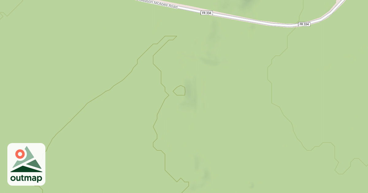 Map of DOUBLE HORSESHOE