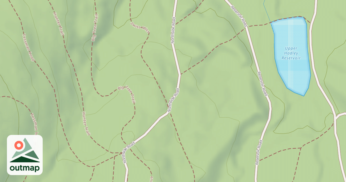 Map of Northside Trail
