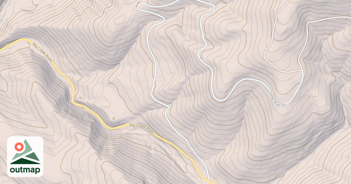 Map of USFS National Forest System Roads {78C7BFBE-4B75-4AFB-BFF7-2D0D1CD4407C}