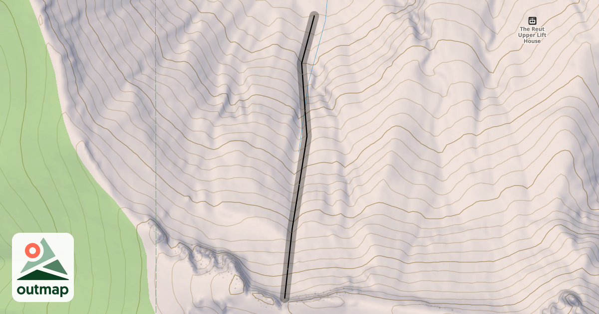 Map of Notch chute