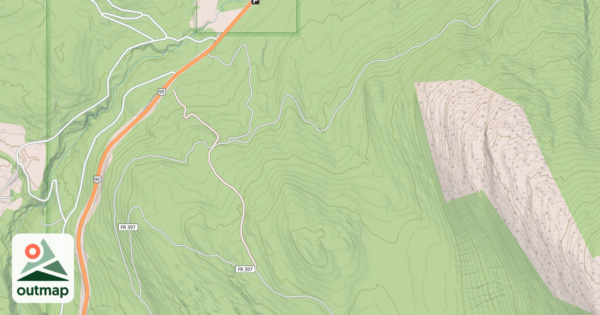 Map of TUNGSTEN