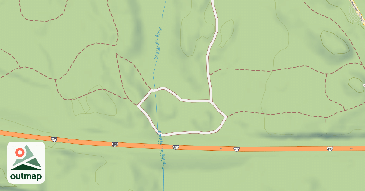 Map of USGS National Digital Trails 0025c819-9673-460b-a5b7-dfe0554aae93