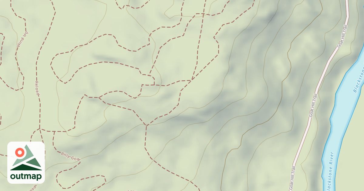 Map of Goat Hill Trail