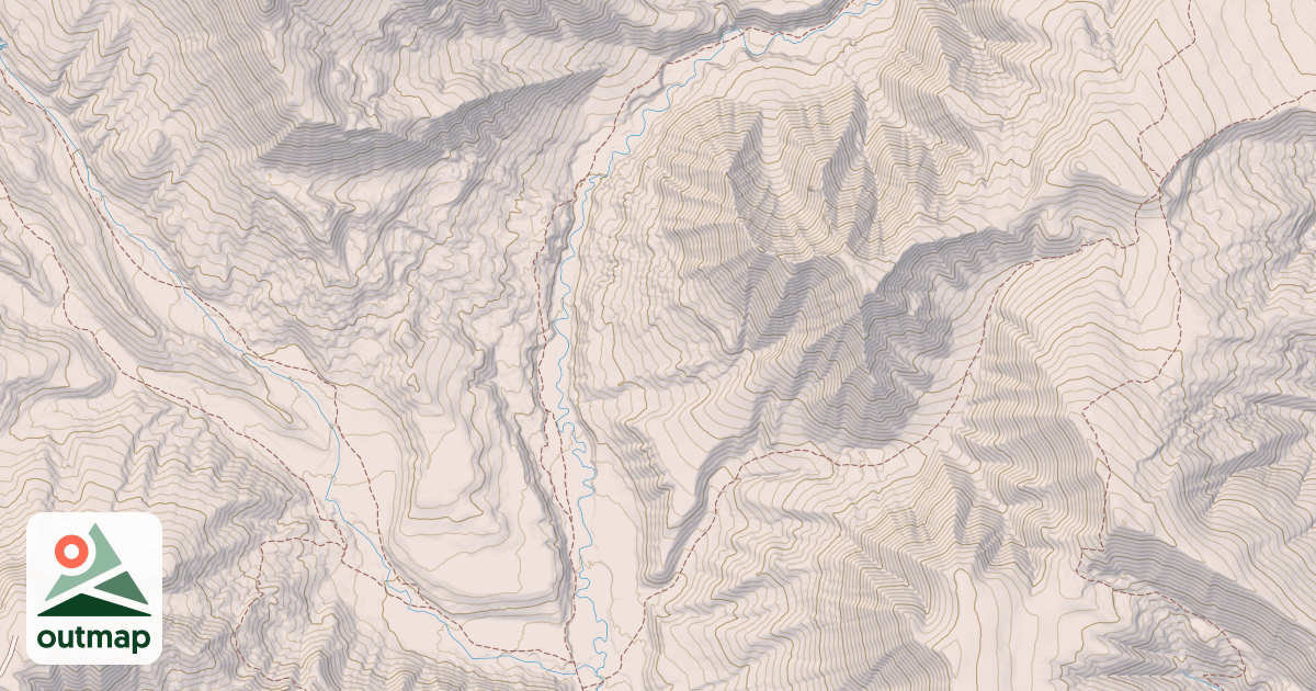 Map of Cottonwood Snowmobile