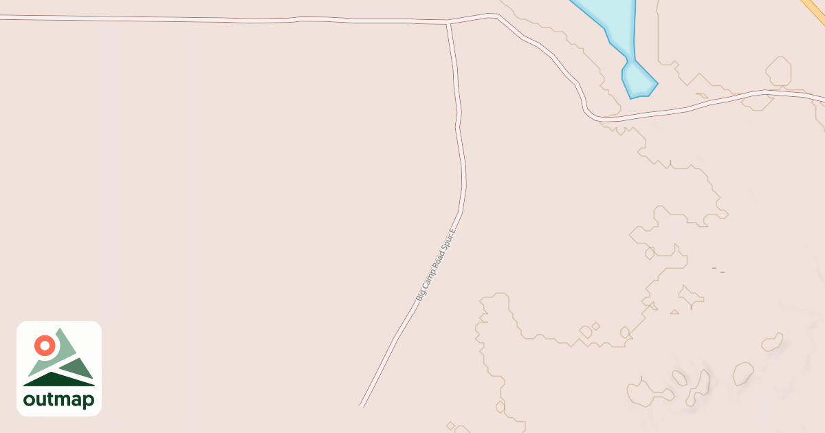 Map of BIG CAMP SPUR E