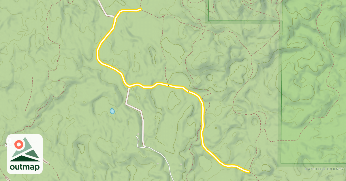 Map of Tony Wise Trail