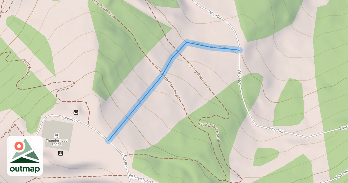 Map of Rudi's Run