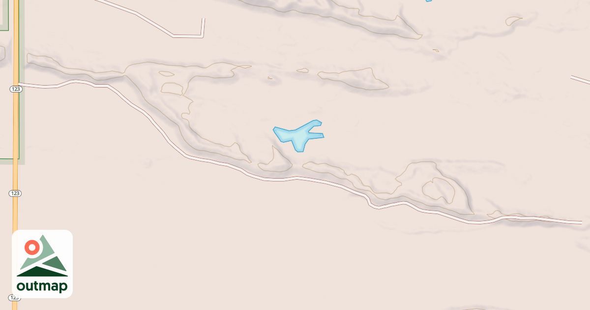 Map of M-123 SPUR 3191