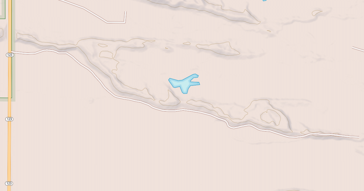 Map preview of M-123 SPUR 3191