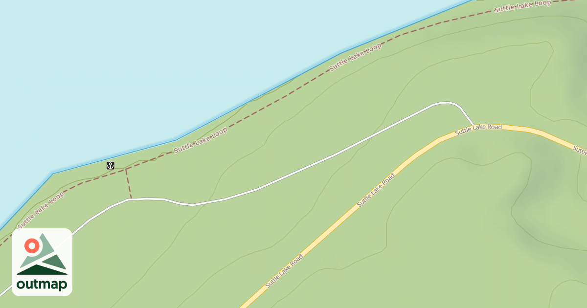 Map of SOUTH SHORE C.G