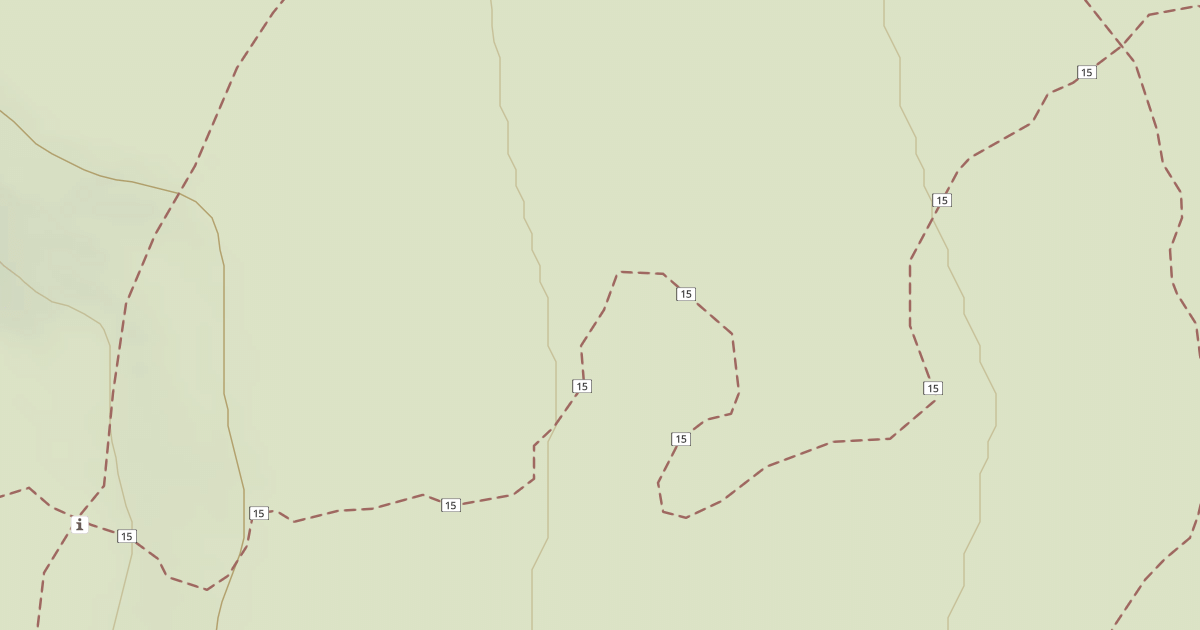 Map preview of Cline Buttes Tr 15