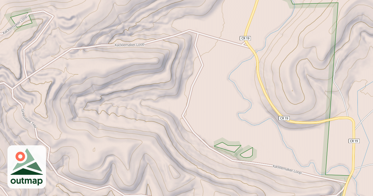 Map of Kacklemacker Loop