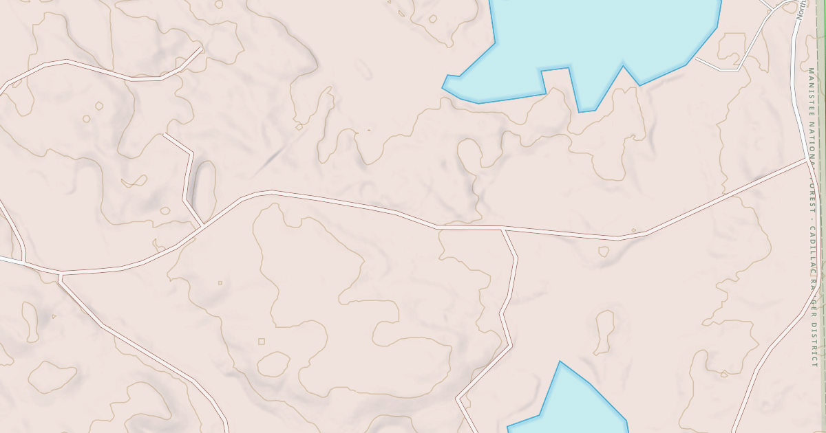 Map preview of OLGA LAKE SOUTH