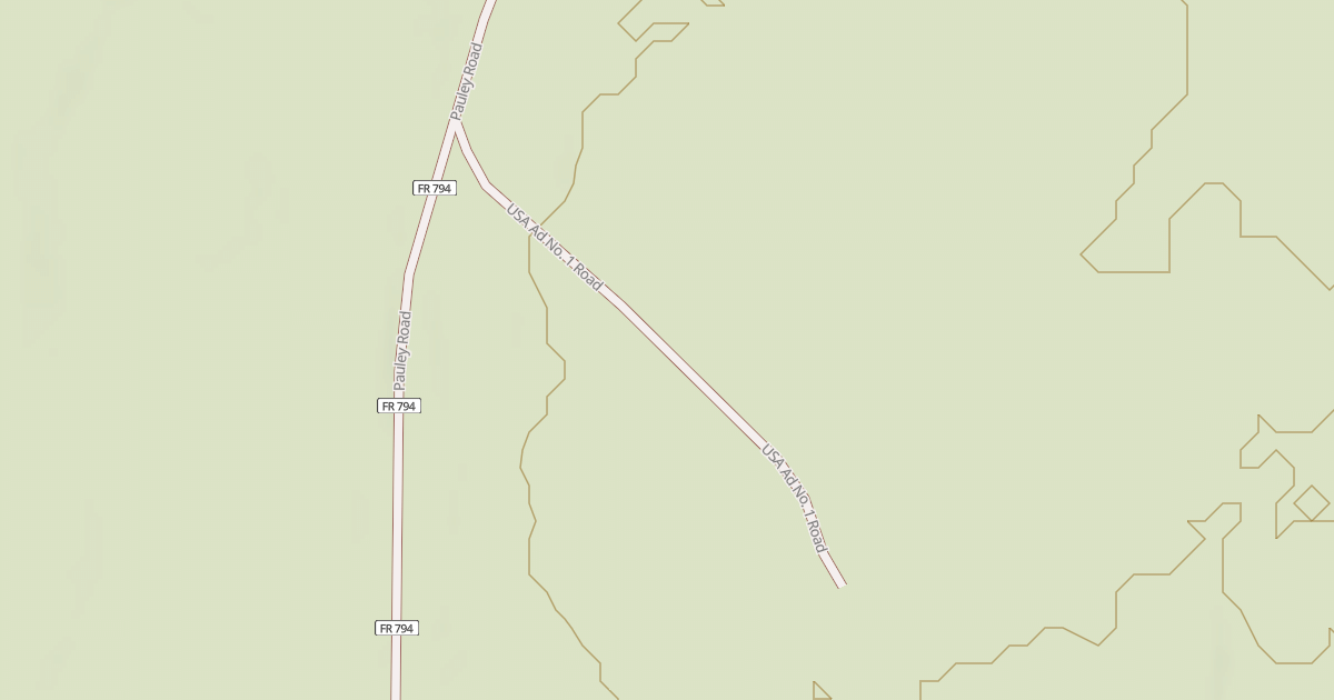 Map preview of USA AD NO. 1