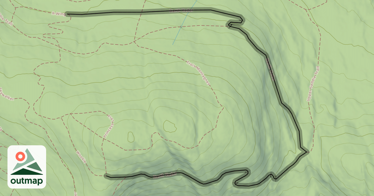 Map of Darth Vader