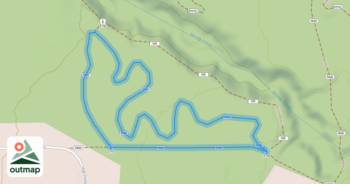 Map of Maki Loop