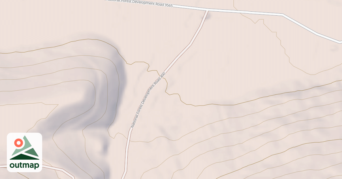 Map of USFS Motor Vehicle Use Map Roads {07848C76-09BD-4709-9E24-ADAFBB8BDC99}
