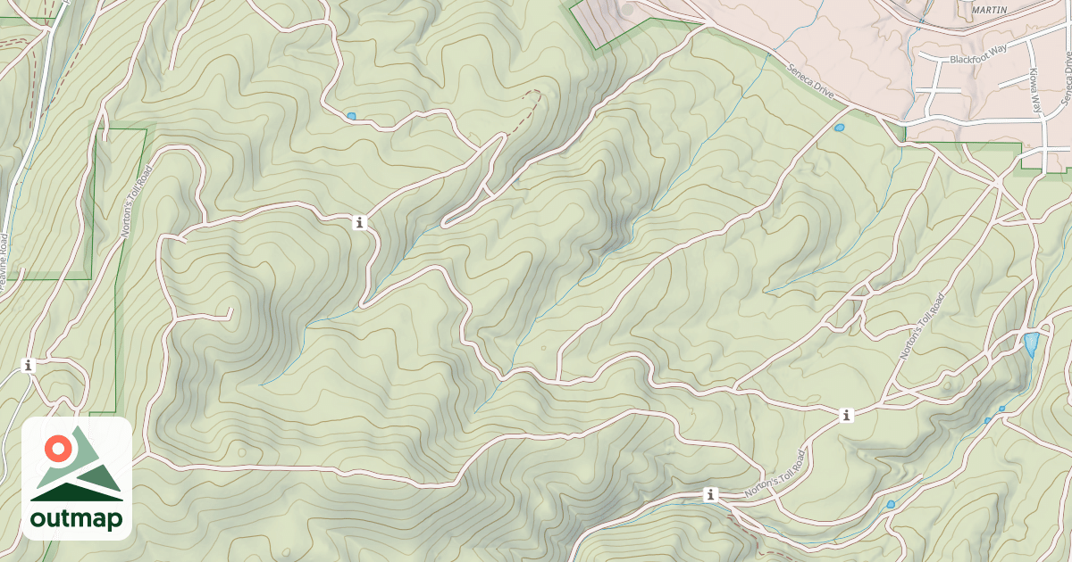 Map of FRAVEL MINE ROAD