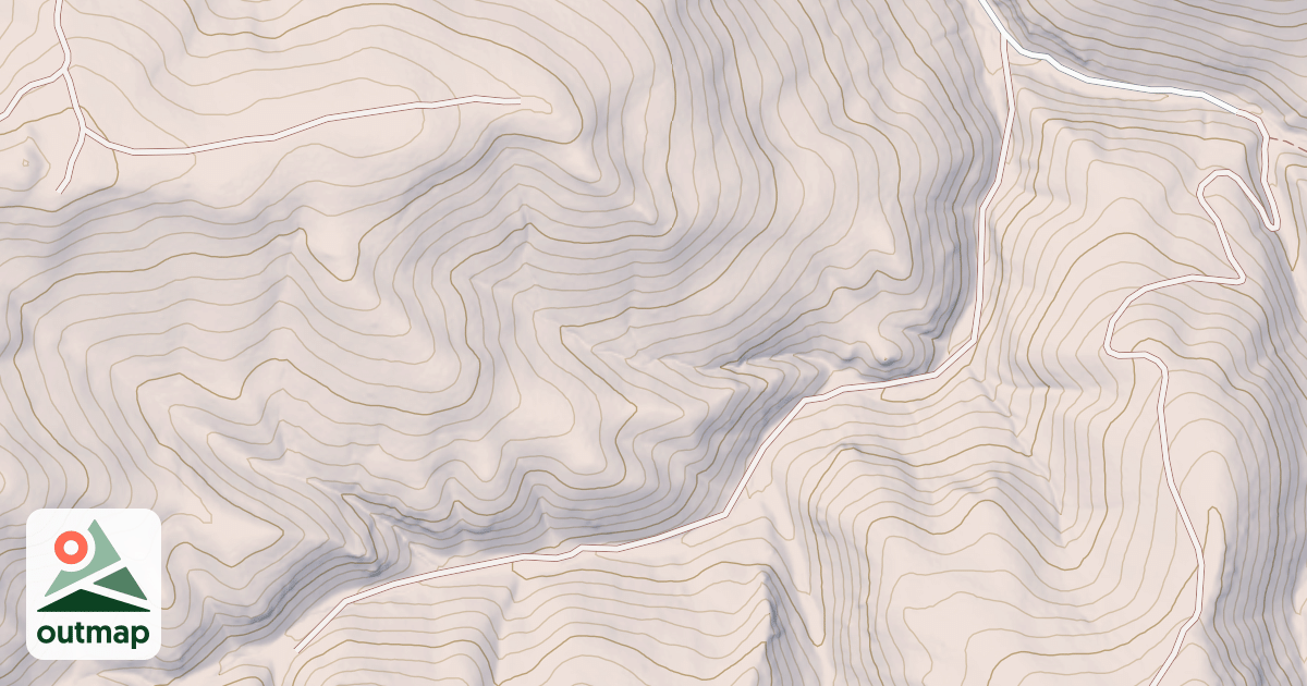 Map of JOHNSON CREEK SPUR B